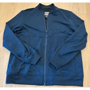 5.11 Tactical Series Men Large Navy Blue Jacket Bomber Full Zip Utility